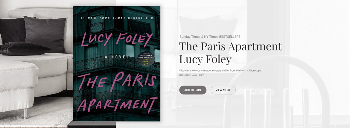 Controses homepage slider featuring The Paris Apartment