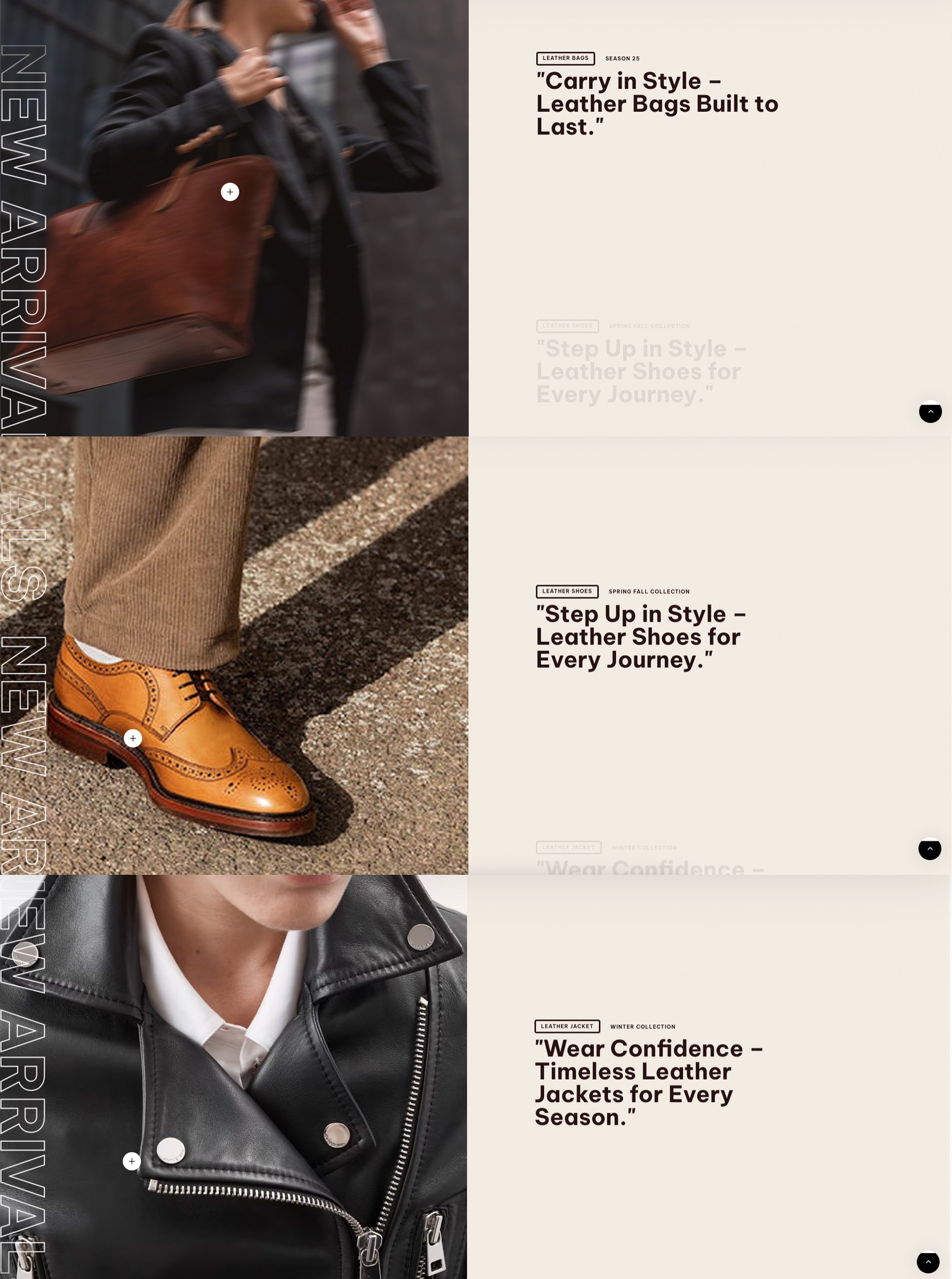 NaturalGiftsCo vertical homepage slider showcase